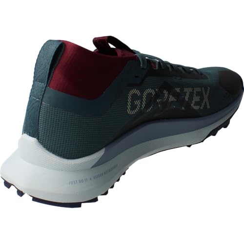 Nike React Pegasus Trail 4 GTX V2 Mens Running Trainers HM9728 Sneakers Shoes (UK 7.5 US 8.5 EU 42, deep Jungle Khaki Night Maroon 300)