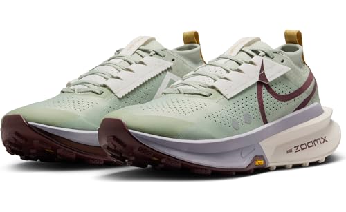 Nike Zegama 2 Men's Trail Running Shoes (FD5190-300, Jade Horizon/Phantom/Cement Grey/Burgundy Crush) Size 9 - alternate view 2