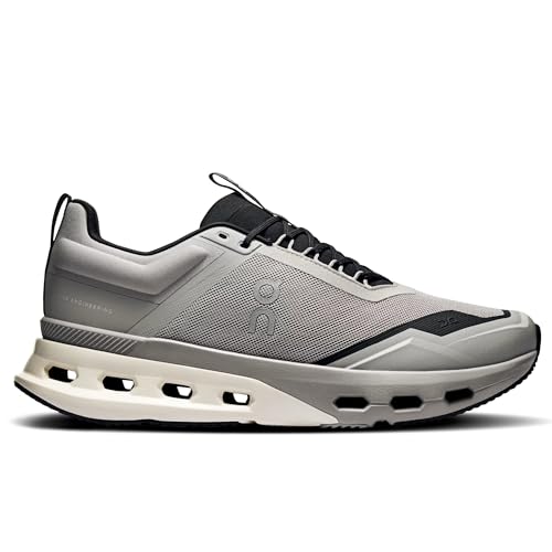 On Mens Cloudnova X Alloy/Black 10 M