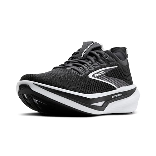 Brooks Women’s Hyperion 3 Neutral Running Shoe - Black/Grey/White - 8 Medium