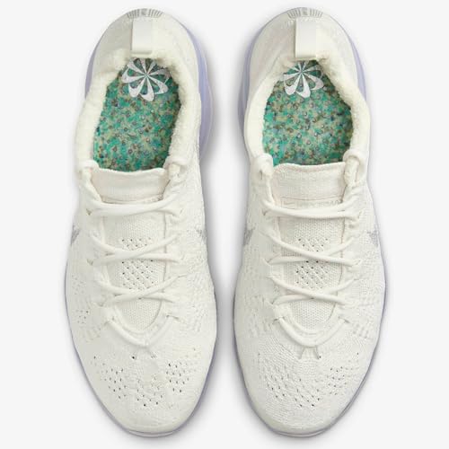 Nike Air Vapormax 2023 Flyknit Women's Shoes (FD3148-002, Phantom/Metallic Silver/Multi-Color) Size 9.5