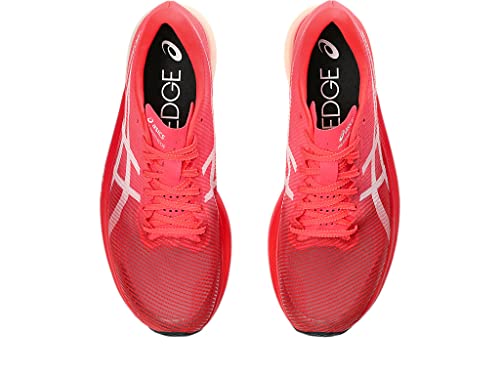 ASICS Unisex METASPEED Edge+ Running Shoes, 12M / 13.5W, Diva Pink/White