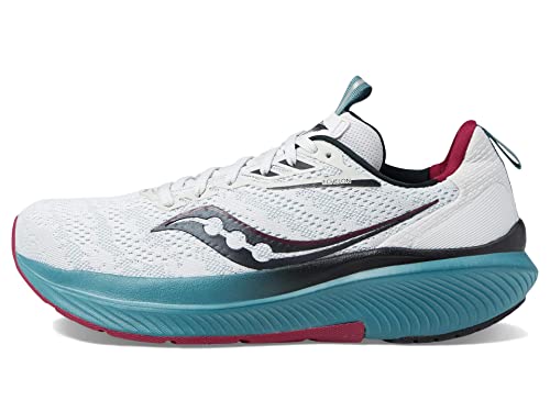 Saucony mens Echelon 9 Sneaker, Fog/Moss, 7.5 US