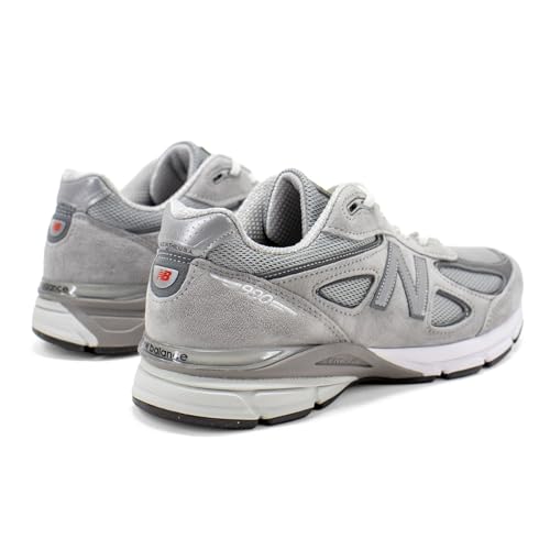 USA-Made New Balance Men's 990v4 Core (Grey/Silver)