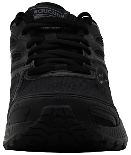 Saucony Women's Cohesion 13 Running Shoe, Black | Black, 7.5 M US