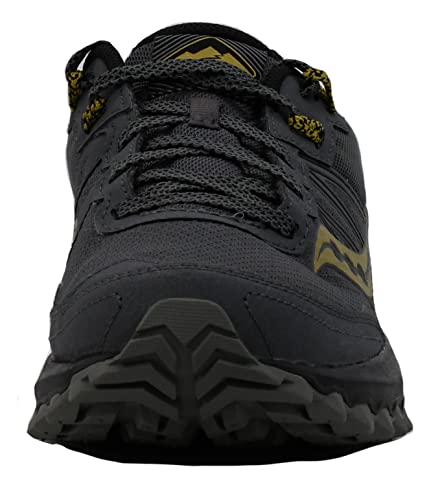 Saucony Men's Excursion Tr14 Dark Grey/Black Trail Running Shoe 10.5 M US