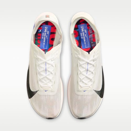 Nike Streakfly 2 Men's Road Racing Shoes (White/Racer Blue/Bright Crimson/Black) Size 6