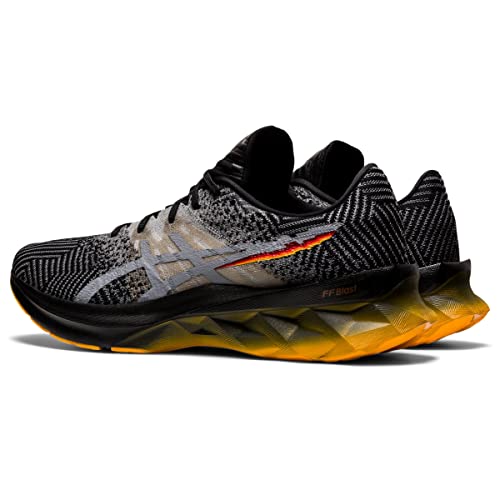 ASICS Novablast Black/Sheet Rock 11 D (M)