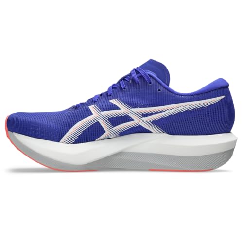ASICS Unisex Magic Speed 5 Running Shoes, 8M / 9.5W, Cobalt Burst/White