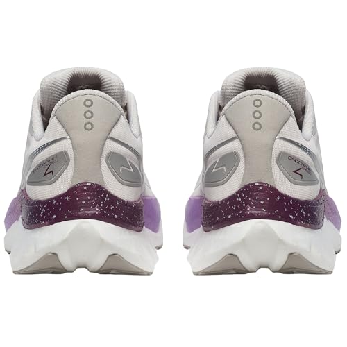 Saucony Women's Endorphin Speed 4 Sneaker, Moon/Plum, 10