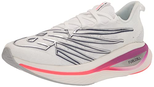 New Balance Men's FuelCell SuperComp Elite V3 Running Shoe, White/Victory Blue, 12.5 Medium US