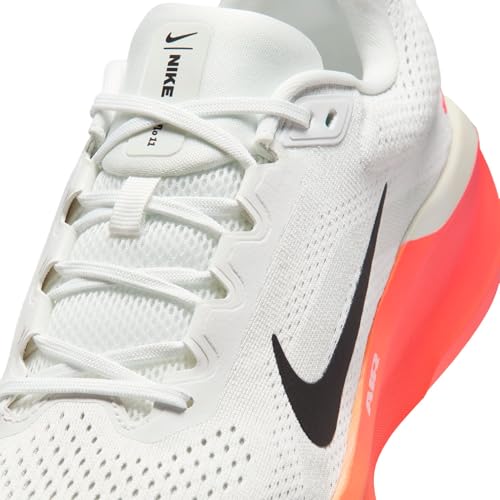 Nike Men's Winflo 11 Road Running Shoes, Summit White/Black-Bright Crimson, 11