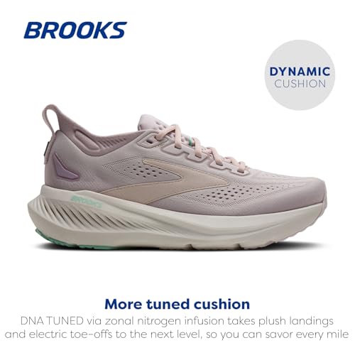 Brooks Women’s Glycerin 23 Neutral Running Shoe - Pink/Harbor Mist/Yucca - 11.5 Medium - alternate view 2