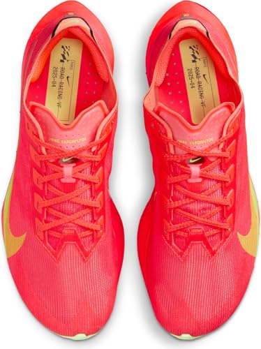 Women's Nike ZoomX Vaporfly Next% 4 (600 - Crimson/Lime Blast-Mint Foam)