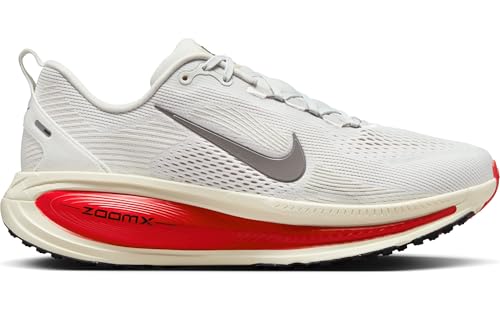 Men's Vomero 18 (001 - Platinum Tint/Metallic Pewter-Siren Red)