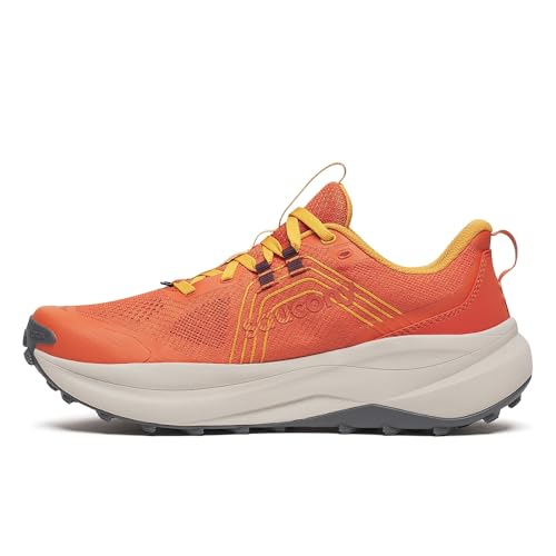 Saucony Men's Xodus Ultra 4 Sneaker, Amber/Autumn, 9