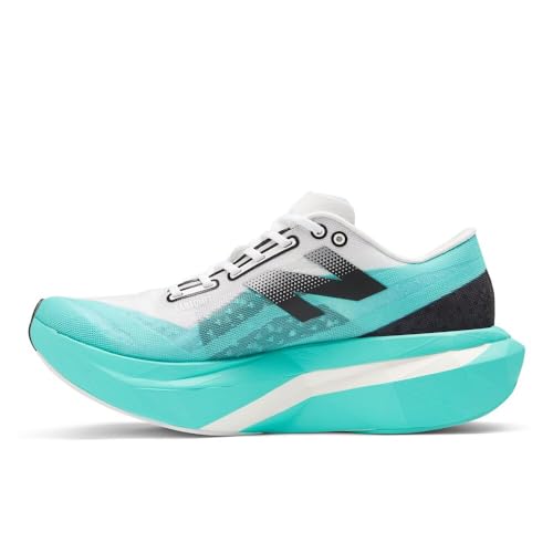 New Balance Women's FuelCell SuperComp Elite V4 Running Shoe, Cyber Jade/White/Black, 6.5 M