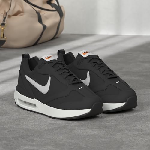 Nike Women's Air Max Dawn Running Shoes, Black/Summit White, 9 M US