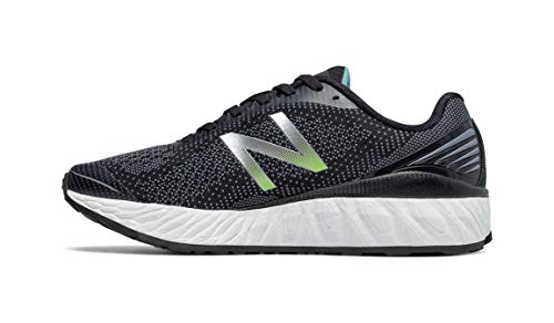 New Balance Women's Fresh Foam Vongo V2 Running Shoe, Black/Sea Spray, 6 M US