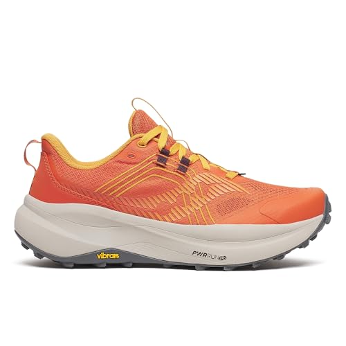 Saucony Men's Xodus Ultra 4 Sneaker, Amber/Autumn, 9
