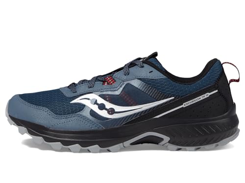 Saucony Men's Excursion TR16 Sneaker, Dusk/Black, 10