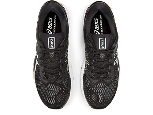 ASICS Men's Gel-Kayano 26 Running Shoes, 9.5M, Black/White