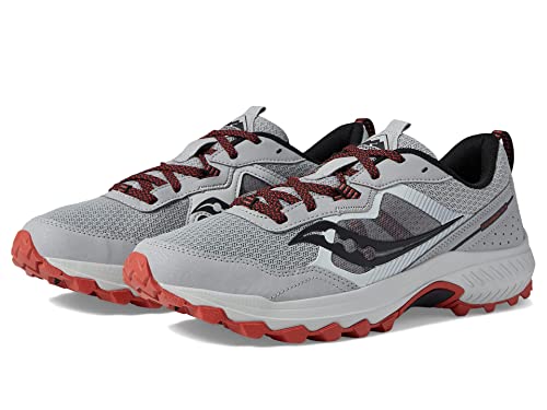Saucony Men's Excursion Tr16 Trail Running Shoe, Alloy/Lava, 9