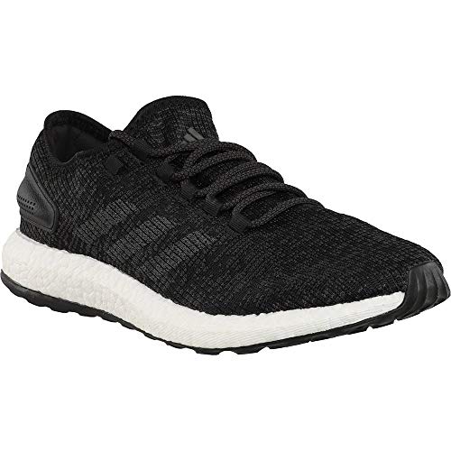 Adidas Performance Men's Pureboost Shoe, Black/Dark Solid Grey/Black, 5 Medium US