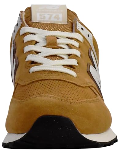 New Balance Unisex-Adult 574 V2 Unisex Sneaker, Desert Clay/Sea Salt, Men 9.5 M/Women 11 W