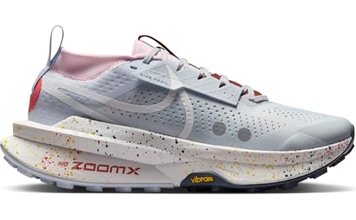 Nike Zegama 2 Women's Trail Running Shoes (FD5191-006, Pure Platinum/Football Grey/Pink Foam/White) Size 9.5 - alternate view 6