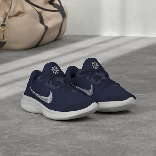 Nike Flex Experience RN 11 NN Mens Running Trainers DD9284 Sneakers Shoes (UK 10.5 US 11.5 EU 45.5, Navy White 400)
