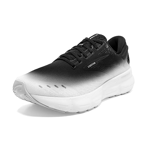 Brooks Men's Glycerin 20 Neutral Running Shoe - Black/Lilac/White - 7 Medium