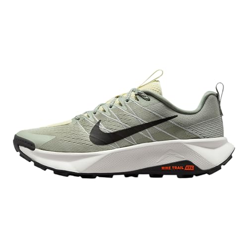 Nike Wildhorse 10 Men's Trail Running Shoes (FV2338-300, Jade Horizon/Light Silver/Safety Orange/Medium Ash) Size 1 - product image