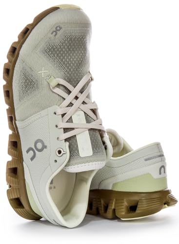 On Women Cloud X 3 Sneakers Aloe/Hunter 9.5