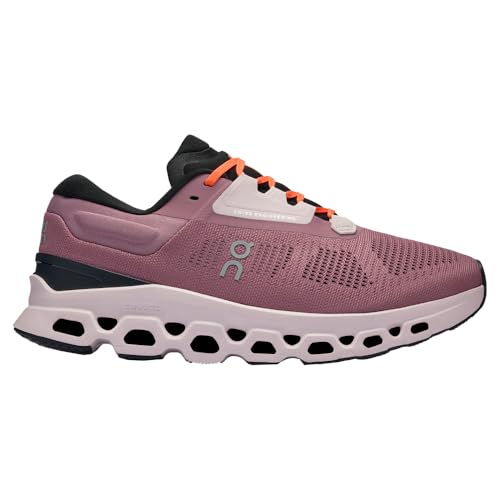 On Women's Cloudstratus 3 Running Shoes Sneakers (Quartz - Lily, US Footwear Size System, Adult, Women, Numeric, Medium, 10)