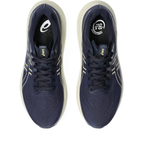 ASICS Men's GT-2000 14 Running Shoes, 12.5, Midnight/Light Orange