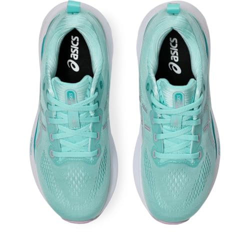 ASICS Kid's Gel-Kayano 31 Grade School Running Shoes, 6.5, Illuminate Mint/Light UBE