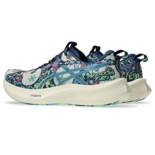 ASICS Men's Noosa TRI 16 Running Shoes, 11, Midnight Blue/Lime Burst