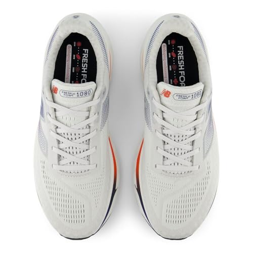 New Balance Men's Fresh Foam X 1080 V14 Running Shoe, Grey Matter/Silver Metallic/Inkwell, 13 M