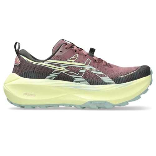ASICS Women's Trabuco Max 4 Running Shoes, 8.5, Purple Oxide/Cold Moss