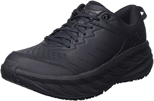 Hoka Men's Bondi Slip Resistant Black/Black 11 Medium