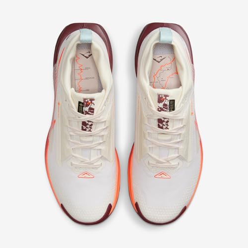 Nike Pegasus Trail 5 Gore-TEX Women's Waterproof Running Shoes (Sail/Glacier Blue/Dark Team Red/Hyper Crimson) Size 8.5