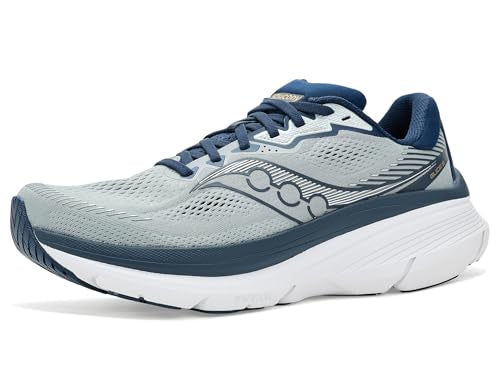 Saucony, Men, Guide 19, Fossil/Navy, 10.5, Medium