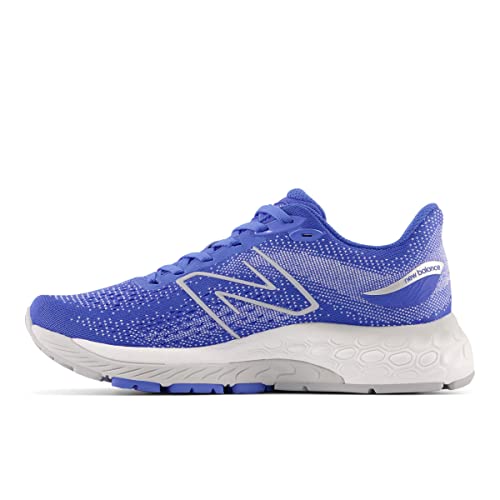New Balance Women's Fresh Foam X 880 V12 Running Shoes Bright Lapis/Light Aluminum 12 Wide