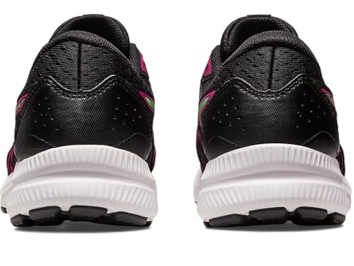 ASICS Women's Gel-Contend 8 Running Shoes, 9, Black/Pink Rave