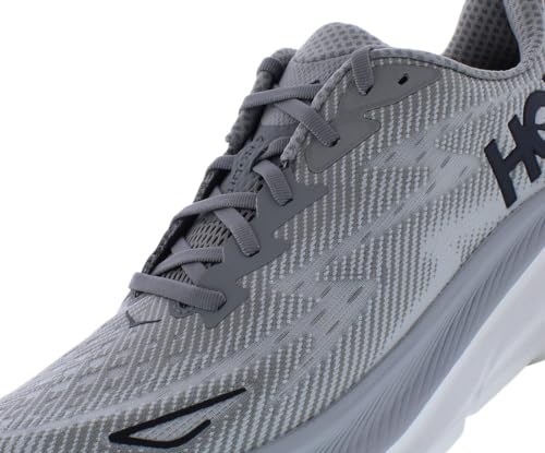 HOKA Clifton 9 Mens Shoes Size 13, Color: Harbor Mist/Black