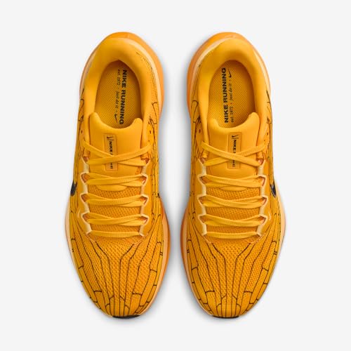 Nike Pegasus 41 LV8 Men's Road Running Shoes (University Gold/Soft Yellow/Black) Size 10