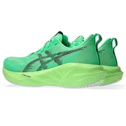 ASICS Men's NOVABLAST 5 Running Shoes, 7.5, Vital Green/Black