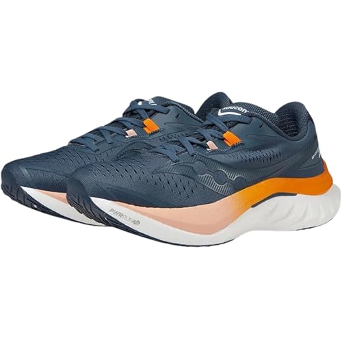 Saucony Women's Endorphin Speed 4 Sneaker, Dusk/Peel, 10