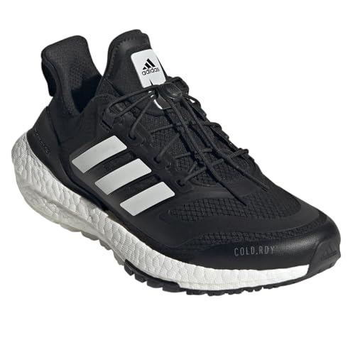 adidas Women's Ultraboost 22 Cool.RDY Running Shoe, Black/White/Grey, 9